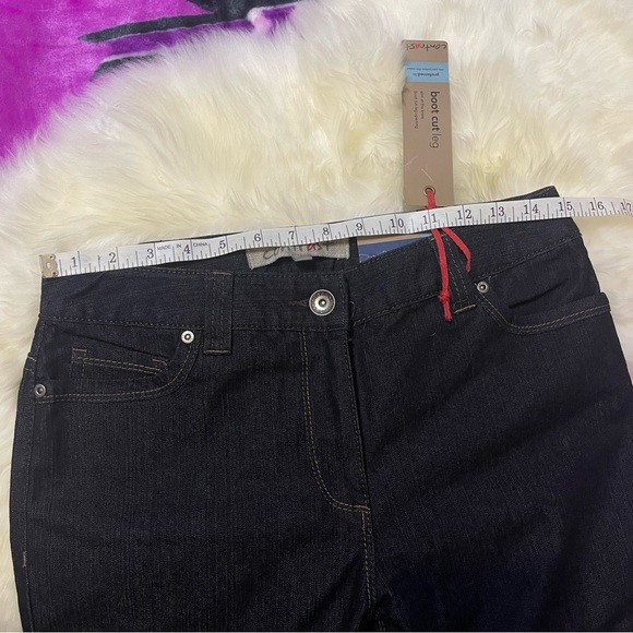 Boot cut Contrast jeans - Picture 4 of 6